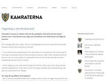 Tablet Screenshot of kamraterna.net